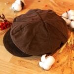 Șapcă reiat Leon - maron