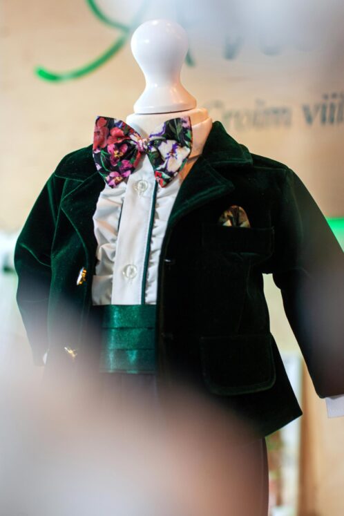 Set complet botez (trusou) - Ralph - verde - imagine 13