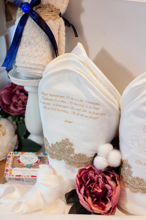 Set esențial botez (trusou) - Fabrizio - bleumarin - imagine 12