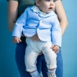 Costum Romeo - bleu ciel