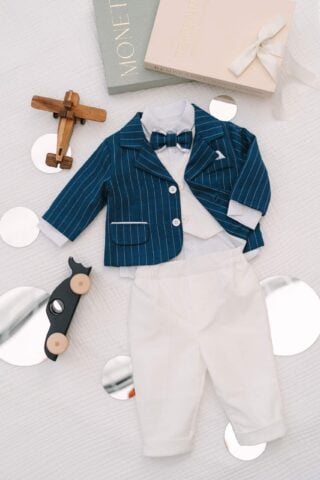 Costum De Botez Baieti Costum Stofa Dungi Nou 7