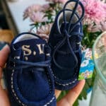 Mocasini piele naturală - bleumarin