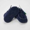 Mocasini Botez Piele Intoarsa Bleumarin 4