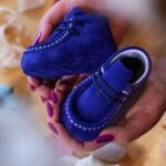 Mocasini piele naturală - bleumarin