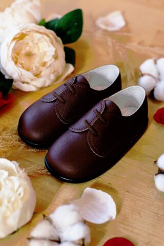 Pantofi băieți H 510 - maro