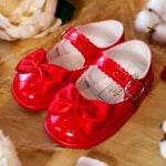 Pantofi fete H 505 - roșu