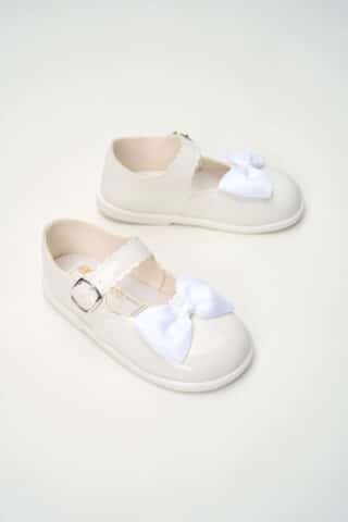 Pantofi fete H 505 - alb