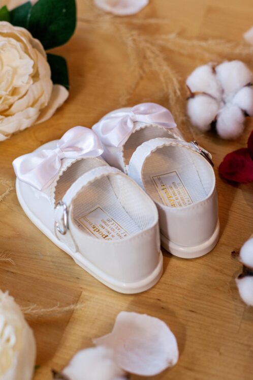 Pantofi fete H 505 - alb - imagine 3
