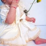 Rochiță Emily - ivoire (mânecă scurtă)