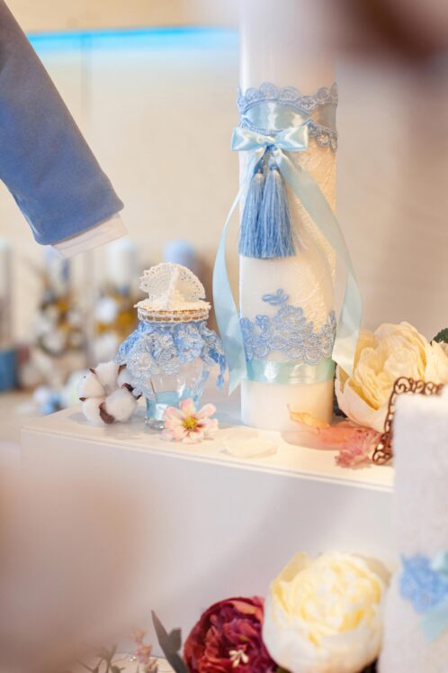 Set complet botez (trusou) - Ralph - bleu - imagine 9