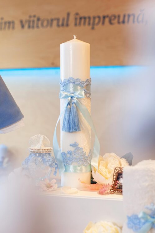 Set complet botez (trusou) - Ralph - bleu - imagine 4