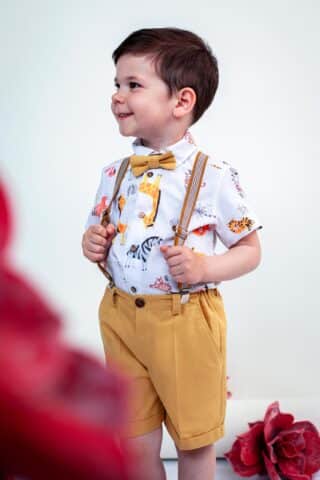 Costum Damian - galben (1-4 ani)