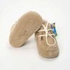 Mocasini Botez Bebelus Piele Intoarsa Bej