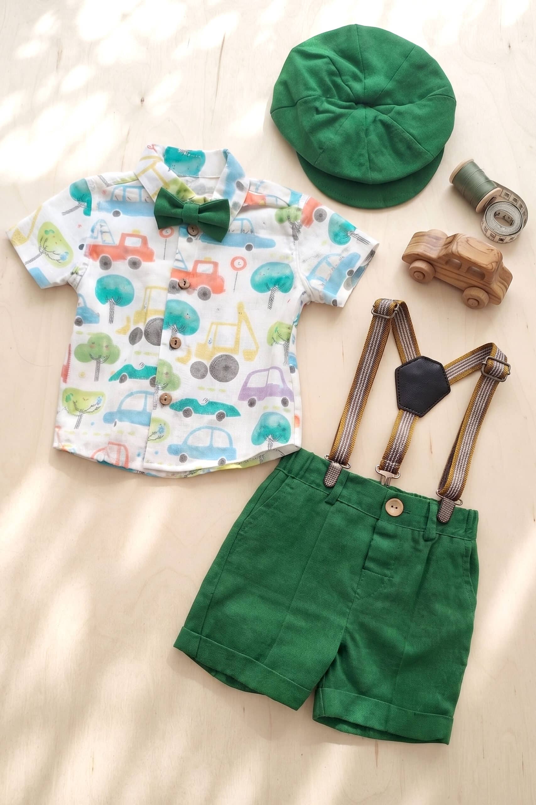 Costum Damian - verde 3 Costum Damian - verde - imagine 3