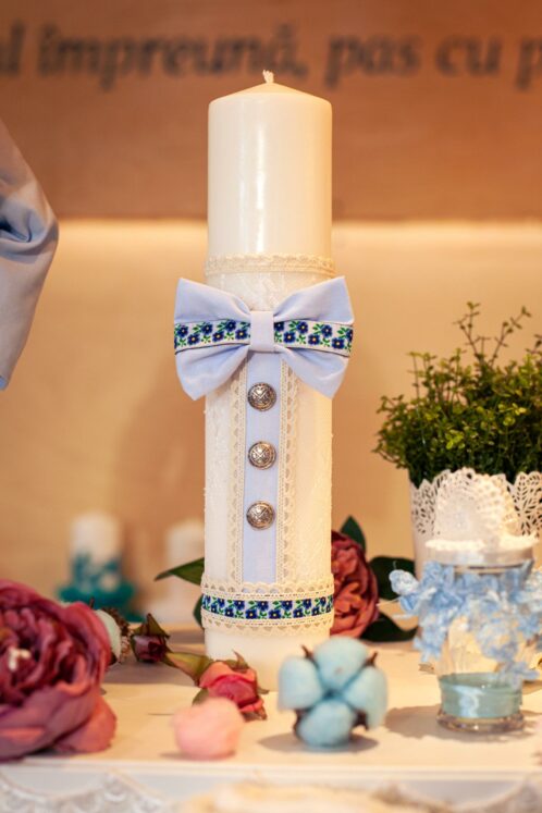Set esențial botez (trusou) - Romeo - bleu - imagine 11