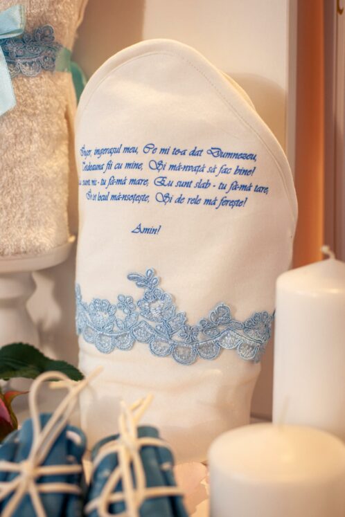 Set esențial botez (trusou) - Romeo - bleu - imagine 12