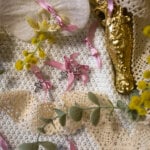 Cruciulițe botez - Mărturii - roz-vintage