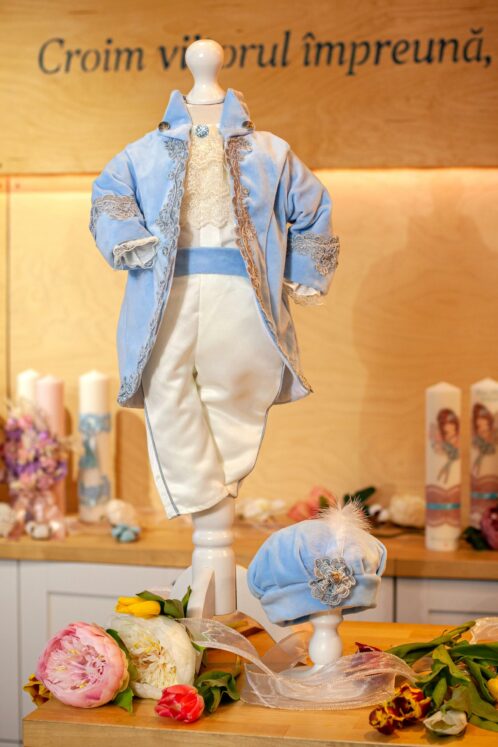 Costum Fabrizio - bleu - imagine 4