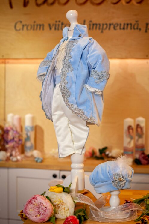 Costum Fabrizio - bleu - imagine 8