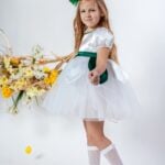 Rochiță Ghiocel - bust alb