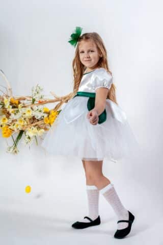 Rochiță Ghiocel - bust alb