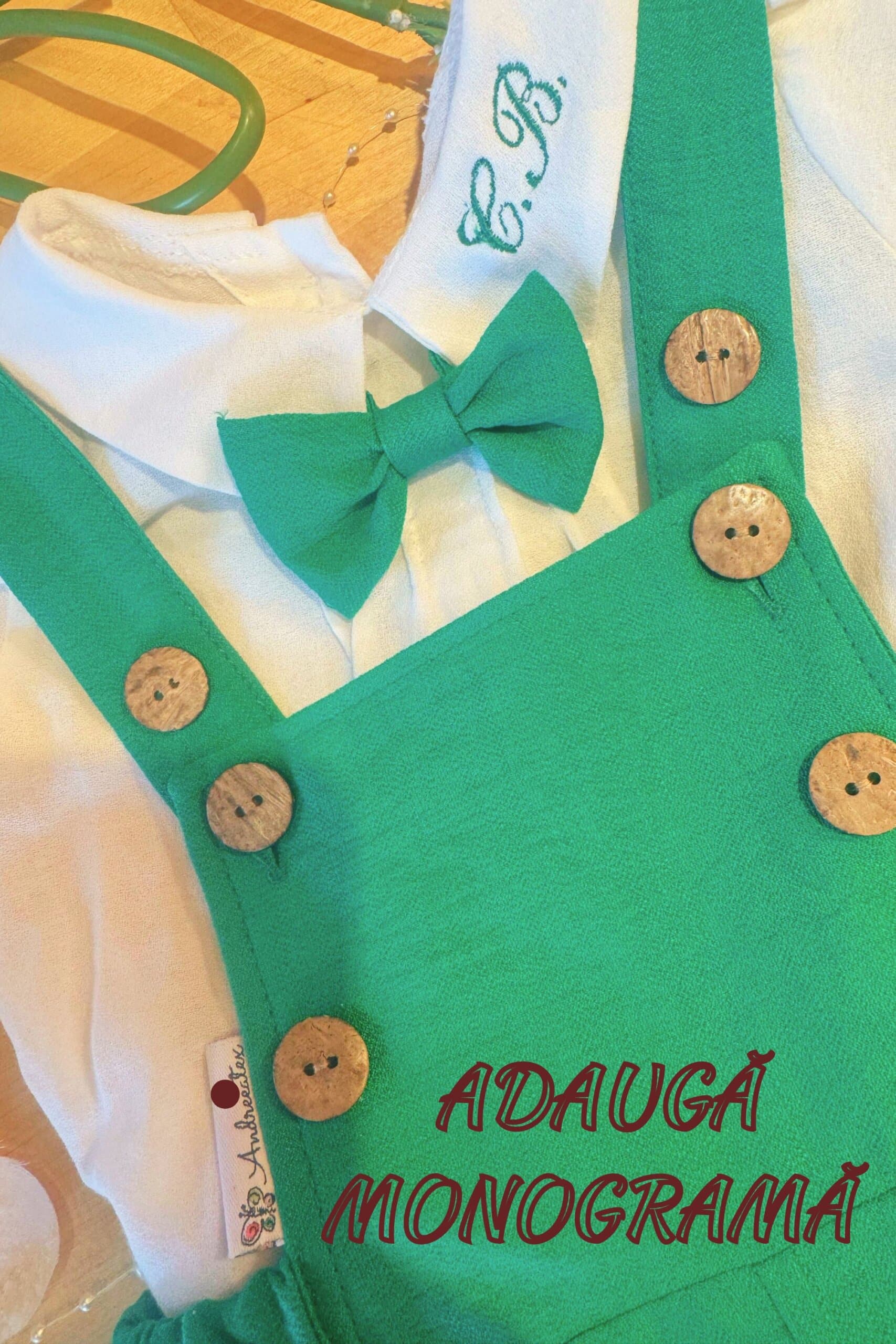 Set Robin - verde 2 Set Robin - verde - imagine 2