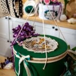 Cufăr botez - tematică Jungle - verde