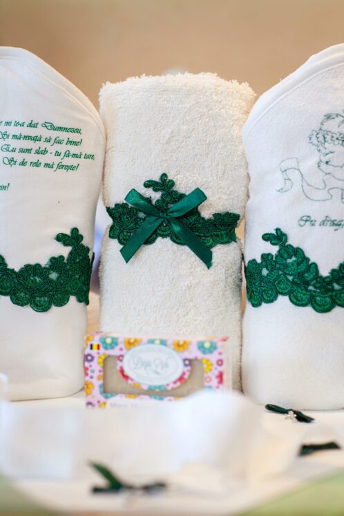 Trusou botez - Verde - imagine 7