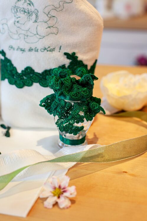 Trusou botez - Verde - imagine 10