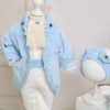 Trusou Complet De Botez Baieti Fabrizio Bleu