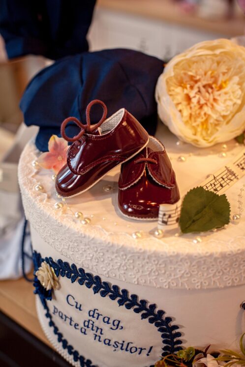Set complet botez (trusou) - Felix - bleumarin - imagine 5