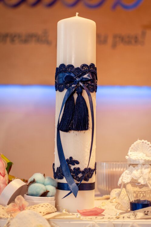Set complet botez (trusou) - Felix - bleumarin - imagine 7