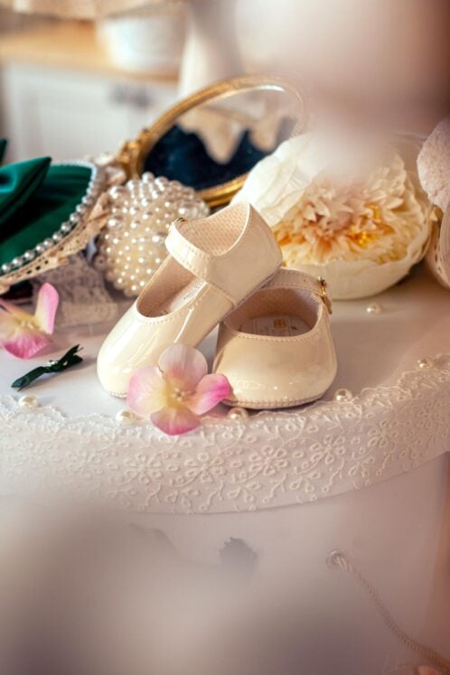 Set complet botez (trusou) - Emily - verde - mânecă scurtă - imagine 4