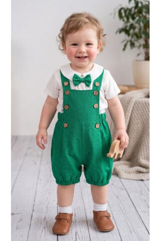 Costum De Botez Baieti Robin Botez Vara Brobin Verde