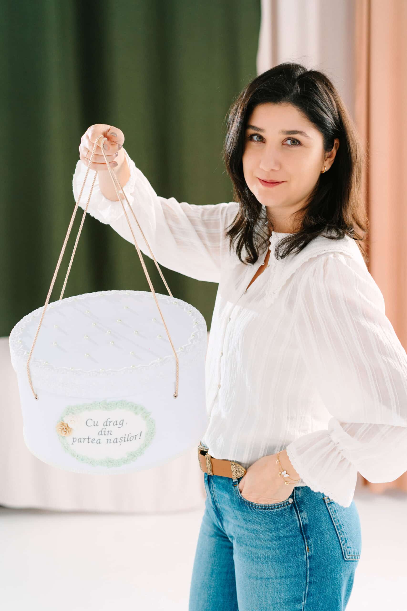 Cufăr botez - mint 4 Cufăr botez - mint - imagine 4