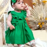 Rochiță Iarina - verde