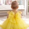 Arabella Rochie Botez Galben Funda Spate