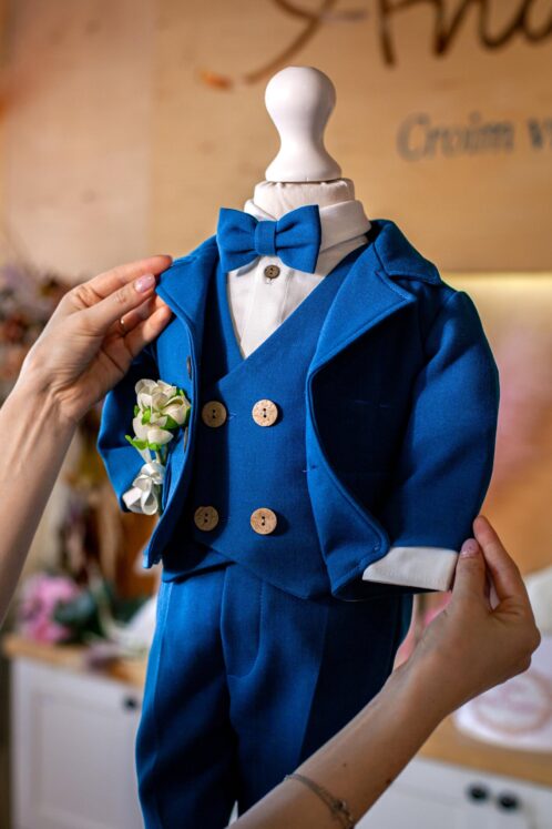 Costum Iacob - albastru marine - imagine 7