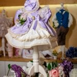 Rochiță Prințesa Sofia - lila - mânecă lungă