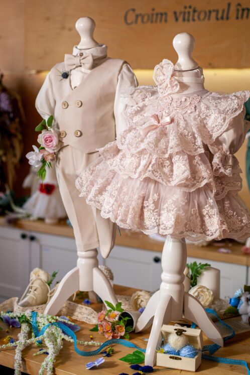 Costum Iacob - crem vanilla - imagine 5