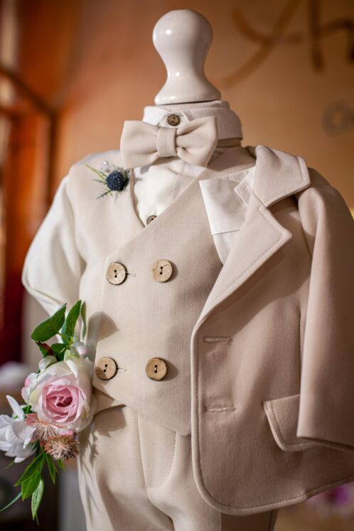 Costum Iacob - crem vanilla - imagine 11