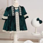 Rochiță Leonor - verde