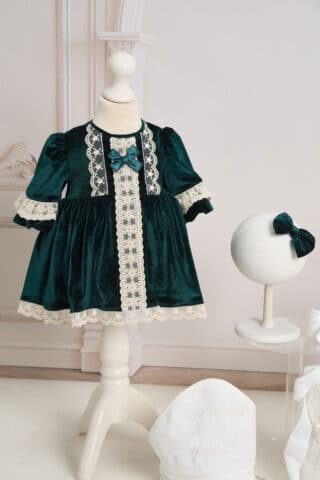 Rochiță Leonor - verde