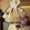 Trusou Complet Sandie Capa Bej Floare Fbaza369 Bej