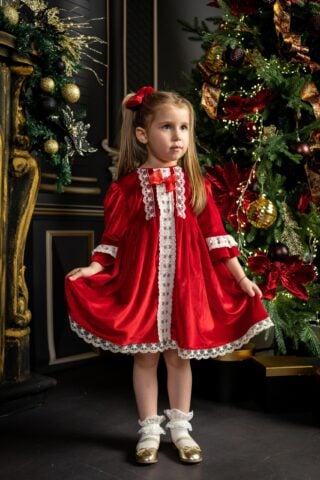 Rochiță Leonor - roșu