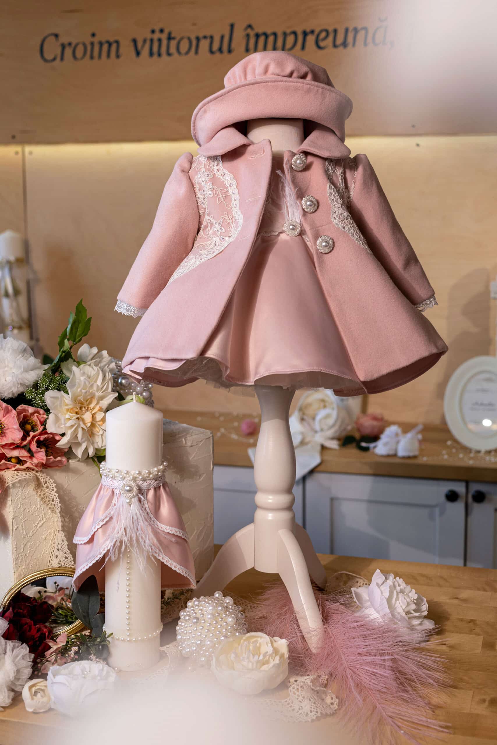 Set Clarissa - roz 9 Set Clarissa - roz - imagine 9