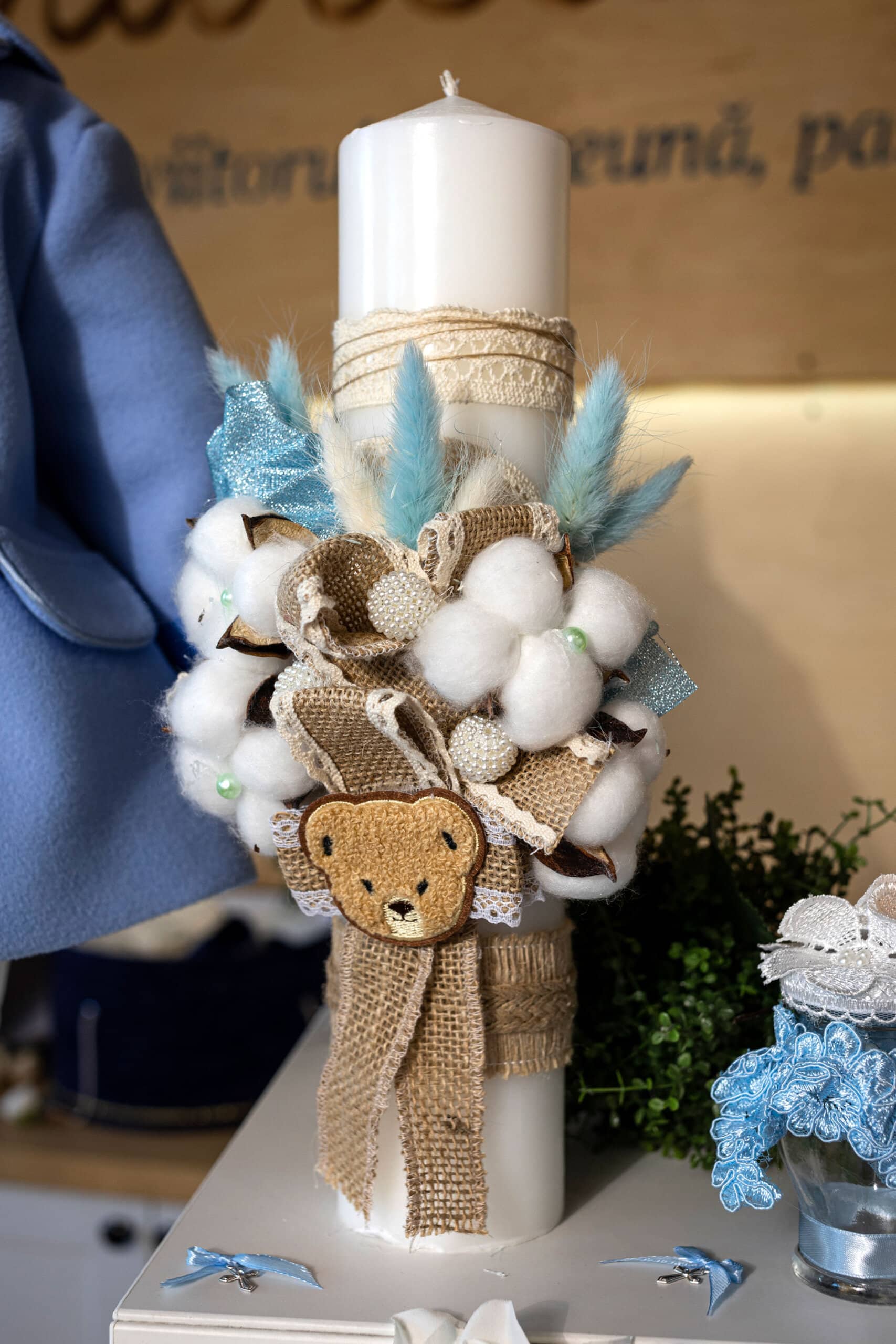 Set complet botez (trusou) - Romeo și Jachetă William 6 Set complet botez (trusou) - Romeo și Jachetă William - imagine 6