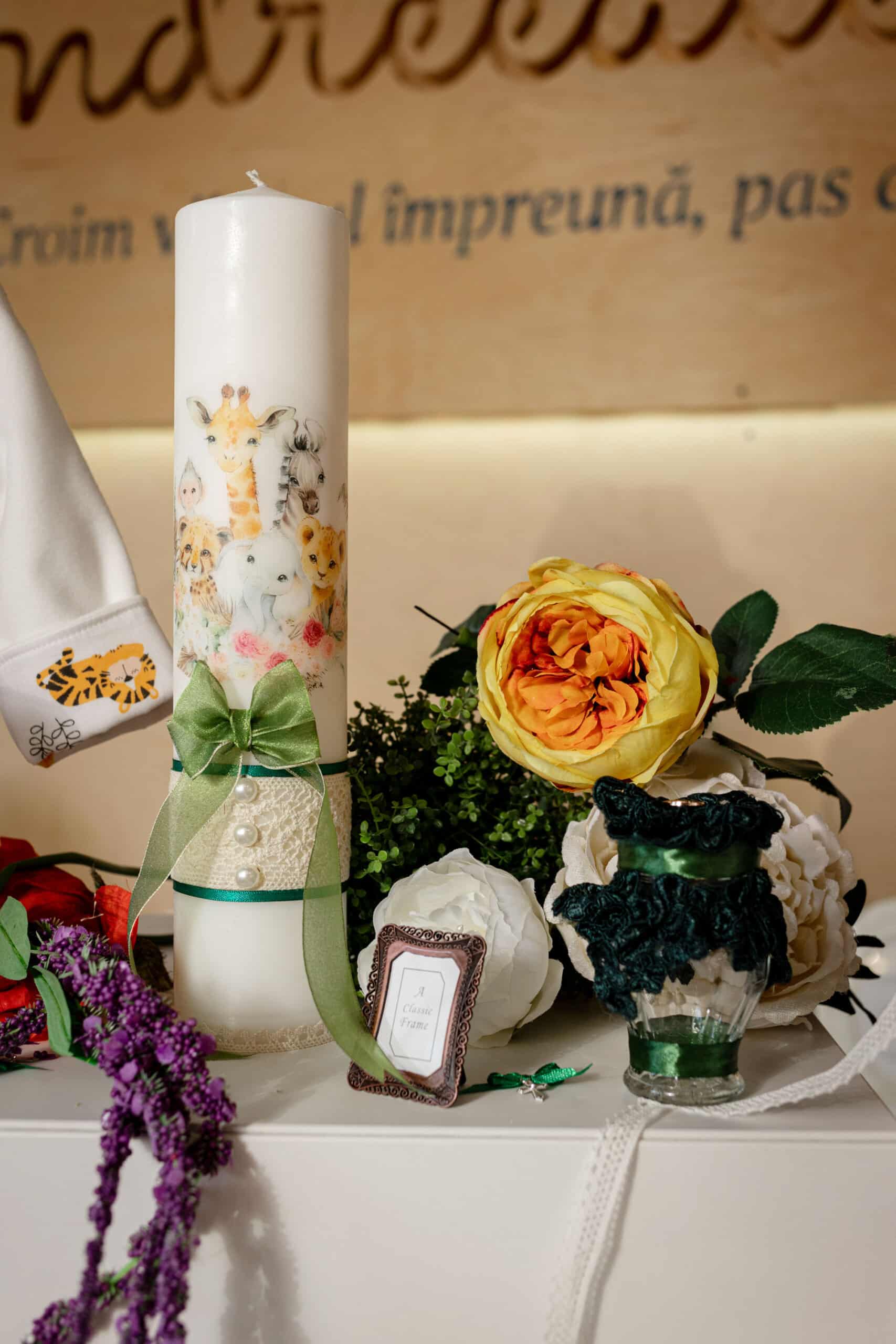 Set complet botez (trusou) - Oscar - ivoire 4 Set complet botez (trusou) - Oscar - ivoire - imagine 4