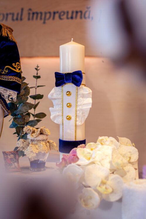 Set complet botez (trusou) - Nikolai - bleumarin - imagine 23