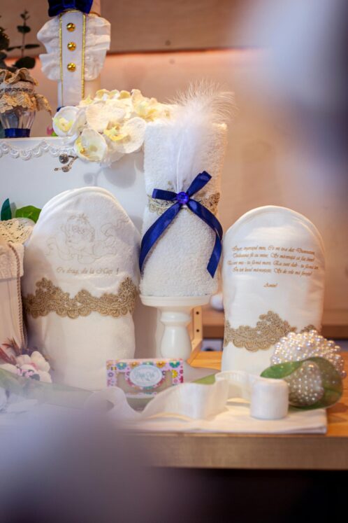 Set complet botez (trusou) - Nikolai - bleumarin - imagine 7